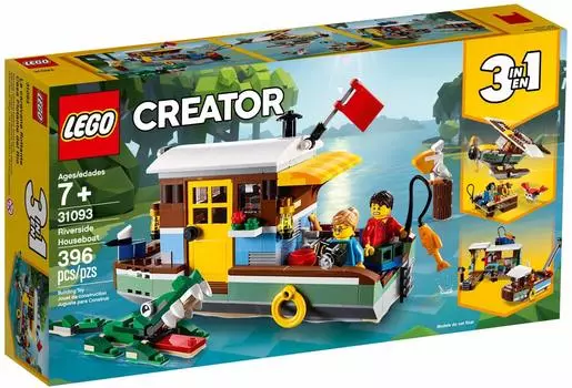 LEGO Creator Riverside Houseboat 31093 развивающая игрушка-конструктор для девочек и мальчиков
