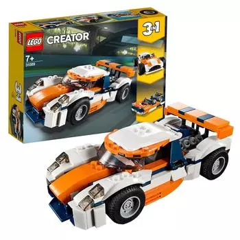 LEGO Creator Sunset Race Car 31089 развивающая игрушка-конструктор для девочек и мальчиков