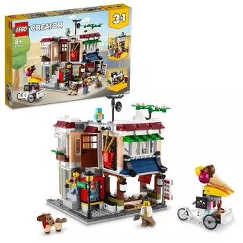 LEGO Creator Town Ramen Shop 31131 Игрушечный блок Present House Ролевые игры для мальчиков и девочек от 8 лет и старше