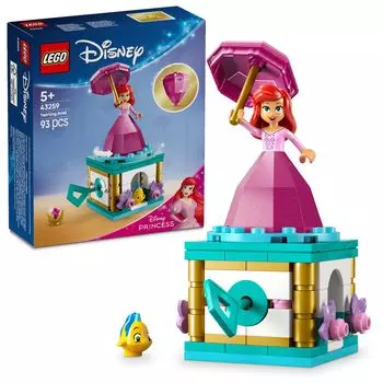 LEGO Disney Princess Ariel Toy Подарок на день рождения Блок Образовательный Девочки Мальчики Дети 5 лет 6 лет 7 лет 8 лет Товары Disney