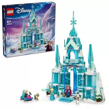 Lego Disney Princess Elsa s Ice Palace игрушки игрушка подарок на день рождения блок Образовательный образование девочка мальчик ребенок 6 лет 7 лет 8 лет 9