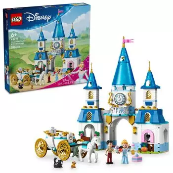 LEGO Disney Princess Лошадь и карета Игрушка Подарок на день рождения Блок Развивающие Девочки Мальчики Дети 6 лет 7 лет 8 лет Товары Disney