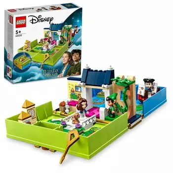 LEGO Disney Princess Питер Пэн и Приключенческая история Книга 43220 Игрушечный блок Настоящее приключение Фэнтези Девочки от 5 лет и старше Wendy s
