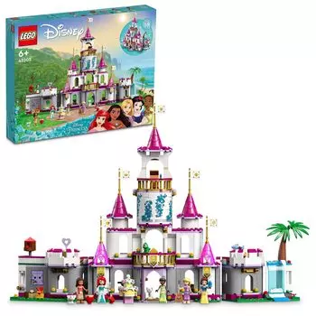 LEGO Disney Princess Princess Castle Adventure Toy Игрушка Подарок на день рождения Блок Образовательный Рождество Девочки Мальчики Дети 6 лет 7 лет 8