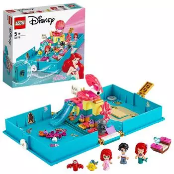 LEGO Disney Princess Принцесса Книга 43176 Возраст 5 и старше Ариэль