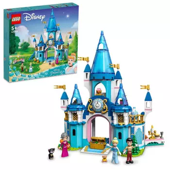 LEGO Disney Princess Золушка и Прекрасный замок Принца Чарминга игрушка Подарок на день рождения Обучающий рождественский набор для девочек и мальчиков Дети 5 лет Ol