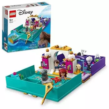 Lego disney принцесса маленькая русалочка принцесса книга 43213 игрушки блок подарок принцесса принцесса девочка 5 лет ~