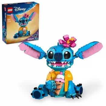Lego Disney Stitch игрушки игрушка подарок на день рождения блок девочка мальчик ребенок 9 лет 10 лет 11 лет ученик начальной школы ролевые игры играть
