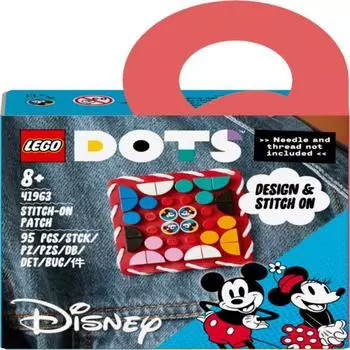 LEGO Dot 41963 Нашивка с Микки Маусом и мини-мышкой, разные цвета