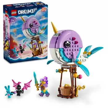 LEGO Dreams Hot Air Balloon Toy Present Block Girls Boys Children 6 Years Old 7 Years Old 8 Years Old Elementary School Students Animals Pretend Play
