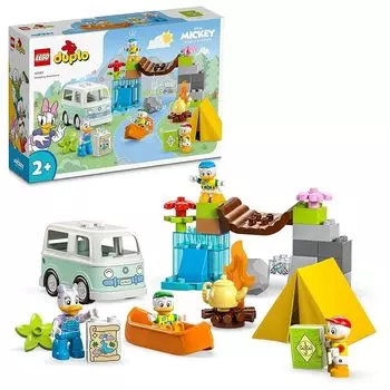 Lego duplo camping holiday 10997 игрушки блок подарки младенец автомобиль автомобиль мальчик девочка 2 года ~