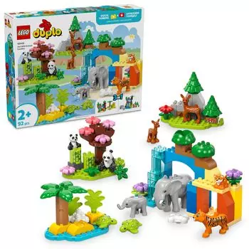 LEGO Duplo Duplo Town 3in1 Animal Family Toys Подарок на день рождения Блоки Развивающие Мальчики Девочки Дети 1 и 1 год 2 года 4 года