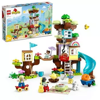 Lego duplo Duplo town 3in1 домик на дереве игрушки игрушка подарок на день рождения блок Образовательный образование мальчик девочка ребенок 1 и полтора года 2 года 6 лет