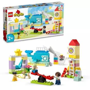 LEGO Duplo Duplo Town Dream Playground Toys Present Birthday Blocks Educational Christmas Boys Girls Children 1 and a half Years Old 2 Years Old 4 Yea