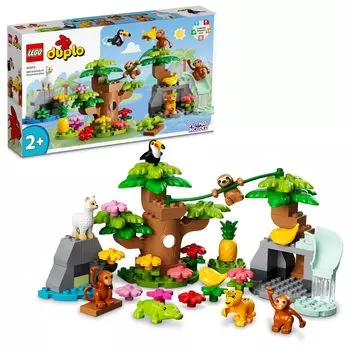 LEGO Duplo Duplo Town South American Animals 10973 Building Blocks Educational Toys Toys Blocks Present Infants Babies Animals Boys Girls 2 years old