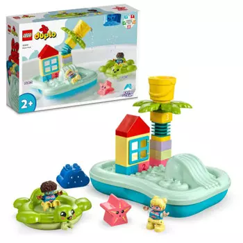 LEGO Duplo Duplo Town Water Park Toys Подарок на день рождения Блоки Образовательные рождественские Мальчики Девочки Дети 1 и 2 года 4 года