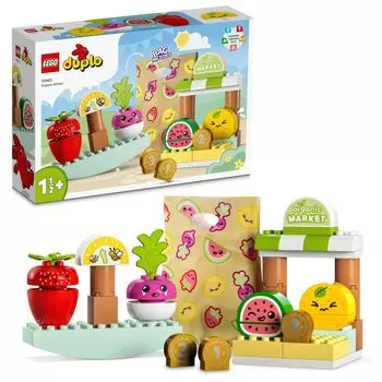 LEGO Duplo First Duplo Vegetable Market 10983 Toy Block Gift Infant Baby Pretend Play Boys Girls 1 and a Half Years Old and Up