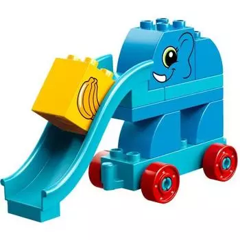 LEGO Duplo Green Container Deluxe Animal Train 10863