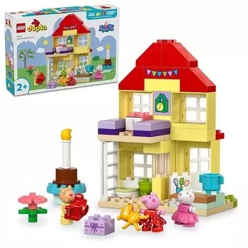 Lego duplo peppa pig Дом Пеппы :Otanjobi Игрушки для вечеринок игрушка подарок на день рождения блок Образовательный образование мальчик девочка ребенок 1 с половиной года 2 года