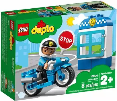 LEGO Duplo Полиция и мотоцикл 10900 развивающая игрушка блок игрушки мальчики