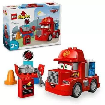 LEGO Duplo Racetrack Mac Toy Подарок на день рождения Блок Образовательный Рождество Мальчики Девочки Дети 1 и 1,5 года 2 года 4 года Младенец Ve