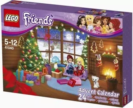 LEGO Friends 41040 Адвент-календарь Минифигурка Девочки Рождественский подарок Подарок NISB