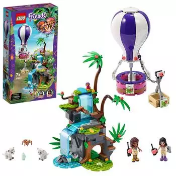 LEGO Friends Белый тигр Спасение в джунглях на воздушном шаре 41423