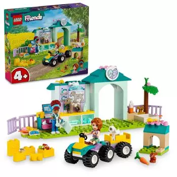 LEGO Friends Farm Animal Clinic Toy Present Block Мальчики Девочки Дети 4 года 5 лет 6 лет Животные Ролевые игры Машина Мини-машина 42632