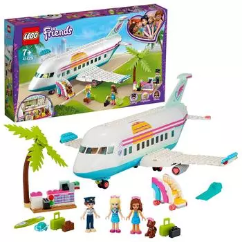 LEGO Friends Friends Happy Plane Playset Летние каникулы Игрушка для детей от 7 лет и старше 41429
