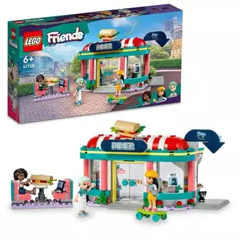 LEGO Friends Heartlake City Diner Toy Подарок на день рождения Блок Образовательный Рождество Девочки Мальчики Дети 6 лет 7 лет 8 лет 9 лет