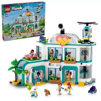 LEGO Friends Heartlake City Hospital Toys Gift Birthday Blocks Christmas Girls Boys Children 7 Years Old 8 Years Old 9 Years Old Elementary School