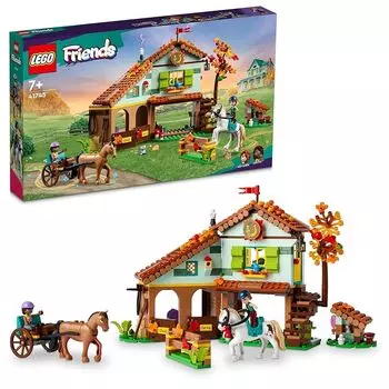Lego friends Конюшня Осени 41745 игрушки блок подарок животное Животное девочка 7 лет ~