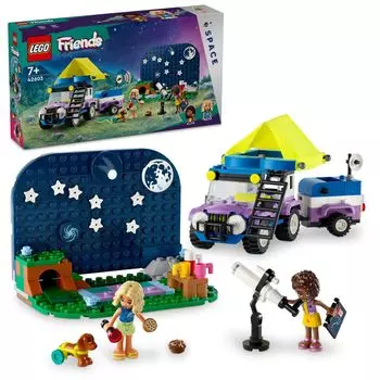 LEGO Friends Лагерь астрономических наблюдений Игрушки Подарок на день рождения Блоки Рождество Девочки Мальчики Дети 7 лет 8 лет 9 лет Начальная школа