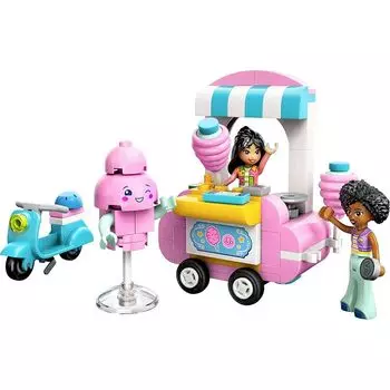 Lego friends Магазин сладкой ваты игрушки игрушка подарок на день рождения блок обучающий девочка мальчик ребенок 6 лет 7 лет 8 лет 9 лет ролевые игры