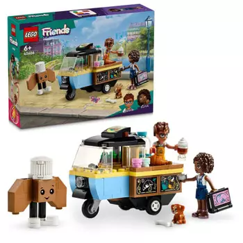 LEGO Friends Mobile Bakery Toys Present Birthday Blocks Educational Christmas Girls Boys Children 6 Years Old 7 Years Old 8 Years Old 9 Years Old Pret