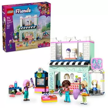 LEGO Friends Парикмахерская и магазин аксессуаров Игрушки Подарок на день рождения Блоки Девочки Мальчики Дети 7 лет 8 лет 9 лет Начальная школа