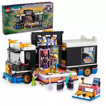 LEGO Friends Pop Star Tour Bus Toys Present Blocks Девочки Мальчики Дети 7 лет 8 лет 9 лет 10 лет Начальная школа Ролевые игры