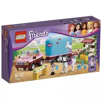 lego friends прицеп для лошади 3186