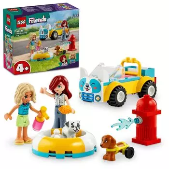 LEGO Friends Собака Салон для домашних животных Машина Игрушка Подарок на день рождения Блок Образовательный Рождество Мальчики Девочки Дети 4 года 5 лет 6 лет Ролевые игры