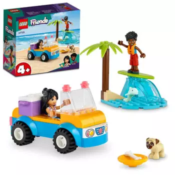 LEGO Friends Summer Beach Buggy 41725 Игрушечный блок Подарочный автомобиль Девочки 4 года ~
