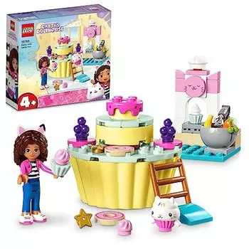LEGO Gabby s Dollhouse Fun Кондитерская игрушка Подарок на день рождения Образовательный рождественский набор для мальчиков и девочек Дети 4 года 5 лет 6 лет P