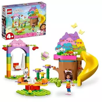 Lego gabby s dollhouse Kitty Fairy s Garden Party игрушки игрушка подарок на день рождения блок Образовательный образование Рождество мальчик девочка ребенок 4 года 5 лет