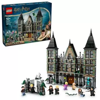 LEGO Гарри Поттер Дом Малфоя Игрушка Подарок на день рождения Блок Мальчики Девочки Дети 10 лет 11 лет 12 лет Ученик начальной школы Гарри