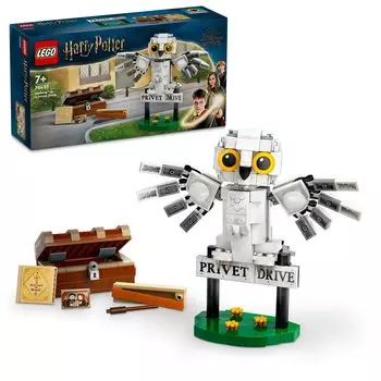 LEGO Гарри Поттер Хедвиг из 4 Privet Drive Toy Игрушка Подарок на день рождения Блок Рождество Девочки Мальчики Дети 7 лет 8 лет 9 лет Начальная школа