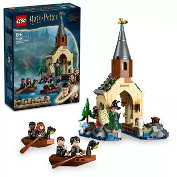 LEGO Гарри Поттер Хогвартс Замок Лодка Дом Игрушка Игрушка Подарок День рождения Блок Рождество Девочки Мальчики Дети 8 лет 9 лет 10 лет