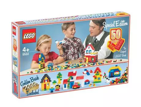 LEGO С Днем Рождения! Памятный набор LEGO 5522 кубика!