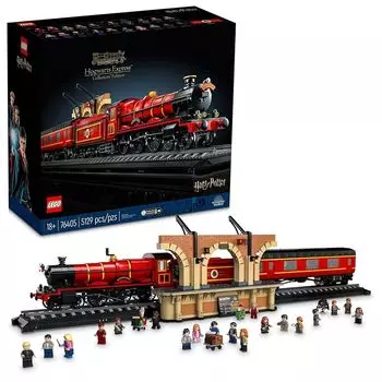 Lego harry potter hogwarts express – коллекционное издание 76405, культовая модель-реплика паровоза из фильма, коллекционный набор памятных вещей