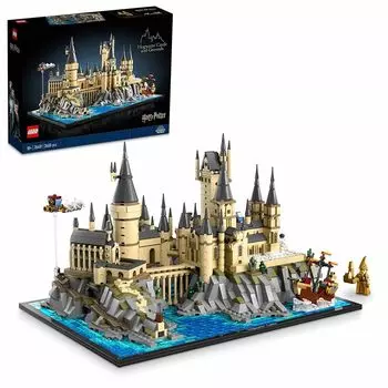 Lego harry potter Полный вид замка Хогвартс игрушки игрушка подарок на день рождения блок день матери день отца мужчина женщина harry potter Товары 76419