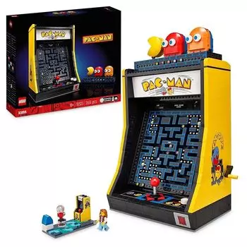 Lego icon игровой центр машина pacman 10323 игрушки блок рождественский подарок подарок видеоигры