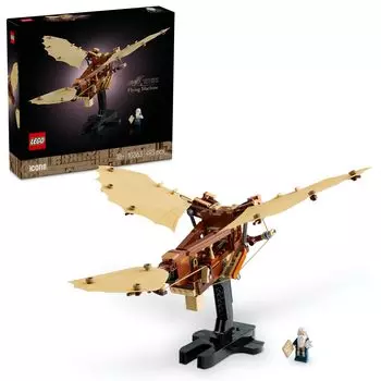LEGO Icon Leonardo da Flattering Machine Игрушка Подарок на день рождения Блок Валентина Мужчины Женщины Интерьер Стильный 10363 Vinci s